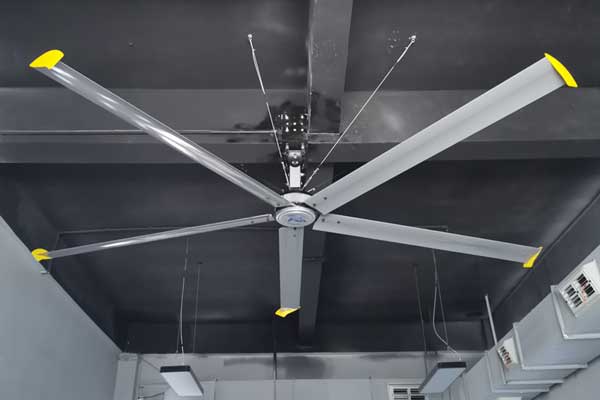 高大空间的仓储物流为什么要使用工业大吊扇？